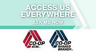 CO-OP ATM/Shared Branch Logos