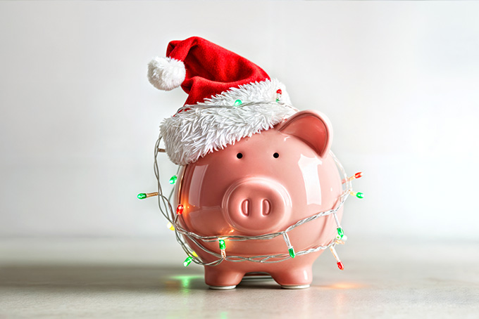 Christmas Club Account Piggy Bank